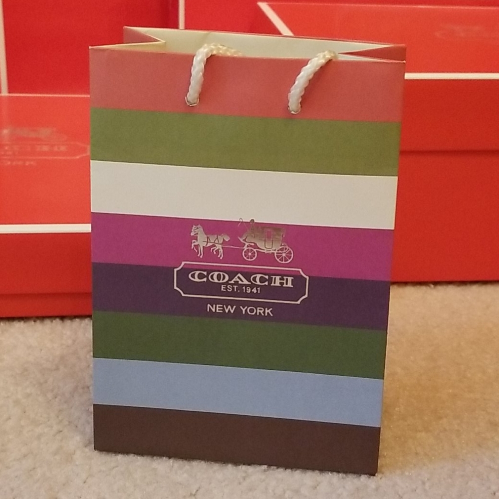 Coach gift bag